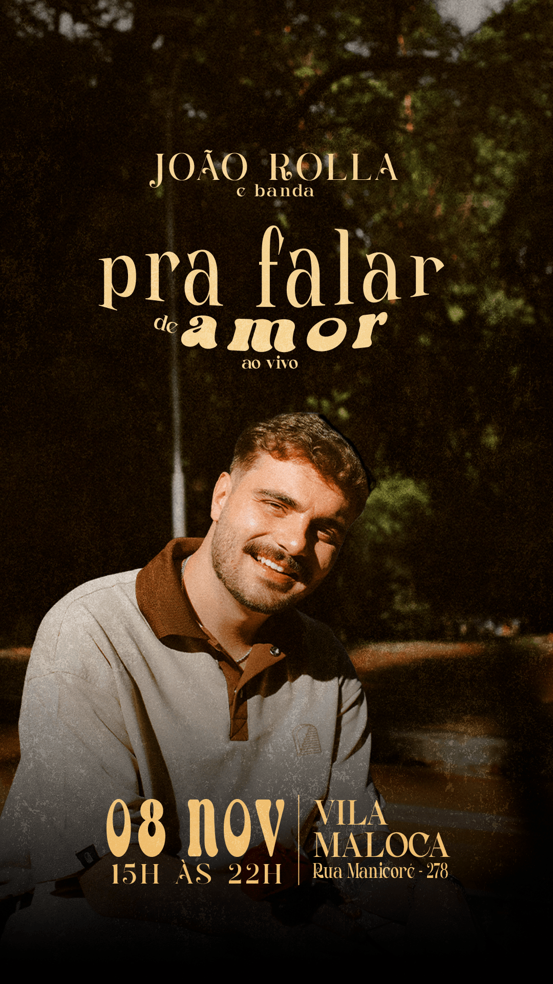 Pra falar de amor - Ao vivo
